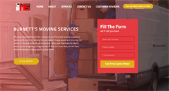 Desktop Screenshot of burnettsmovingservices.com